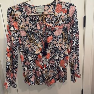 Maeve Anthropologie Peplum Blouse